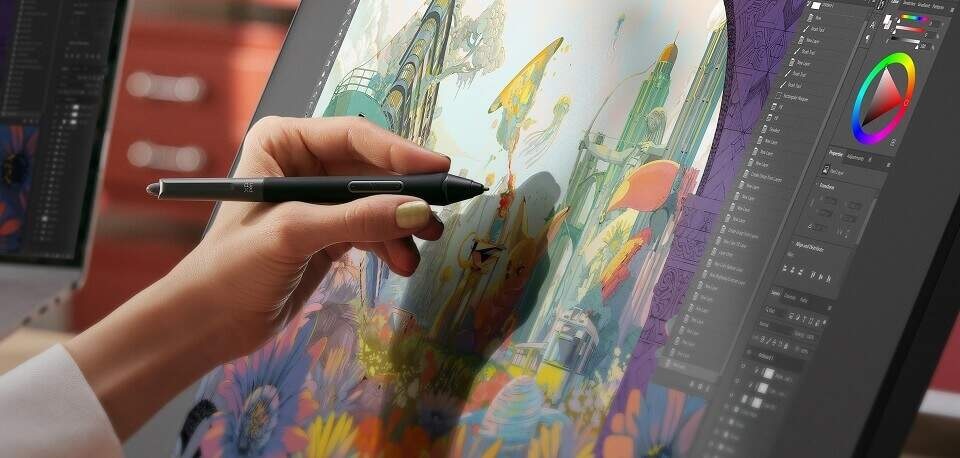 Grafický tablet XPPen Artist 24 Pro (Gen2) 4K + 2ks X3 pero čierny Grafický tablet XPPen Artist 24 Pro (Gen2) 4K + 2ks X3 pero čierny