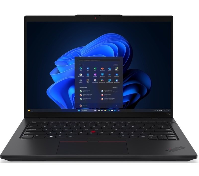 Notebook Lenovo ThinkPad L14 Gen 6 AMD R7 PRO-250, čierna farba.