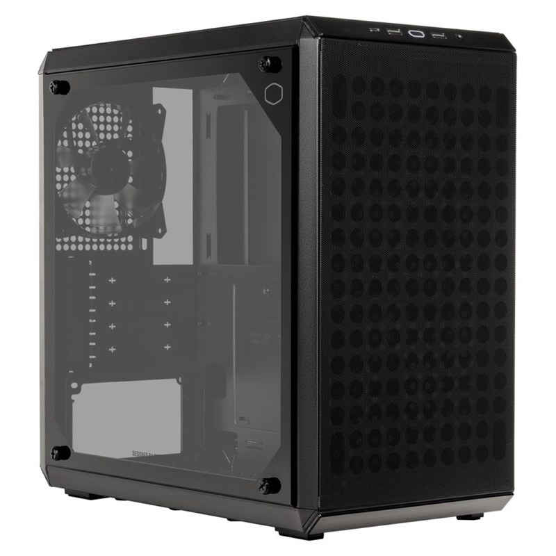 PC skriňa Cooler Master MasterBox Q300L V2, čierna farba.