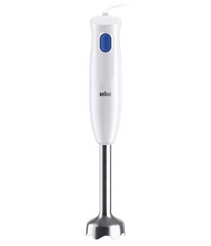Ponorný mixér Braun MQ10.202MWH MultiQuick 1 disponuje jedným rýchlostným stupňom