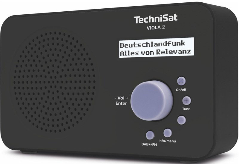 Rádioprijímač DAB+ Technisat VIOLA 2, čierny