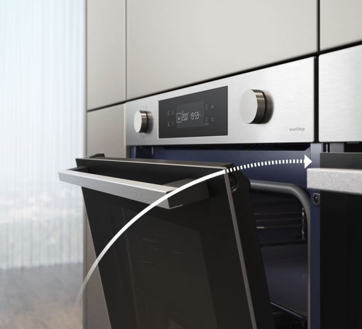 Rúra Samsung NV7B41201AS/U3 čierna/nerez