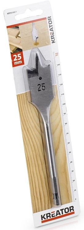 Vrták Kreator KRT010811, do dreva 25×152 mm