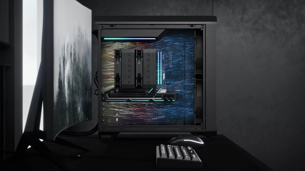 Fractal Design Torrent RGB Tempered Glass Clear Tint