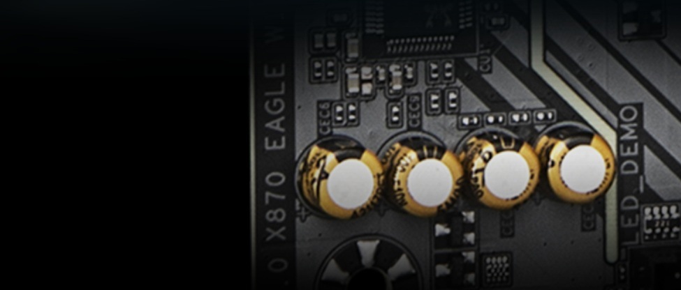 Základná doska GIGABYTE X870 EAGLE WIFI7 Kodek Realtek 7.1 HD sa stará o kvalitné audio pre hudbu, hry aj filmy