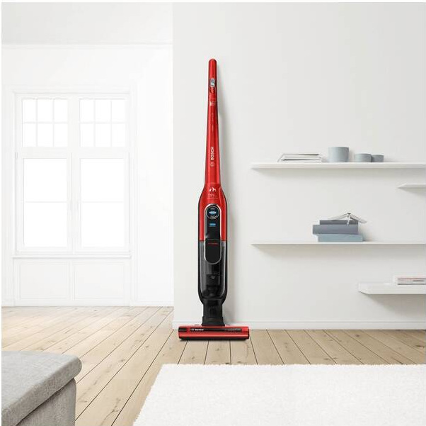 Tyčový vysávač Bosch BCH86PET2 Athlet ProAnimal 28Vmax, Serie 6 červený