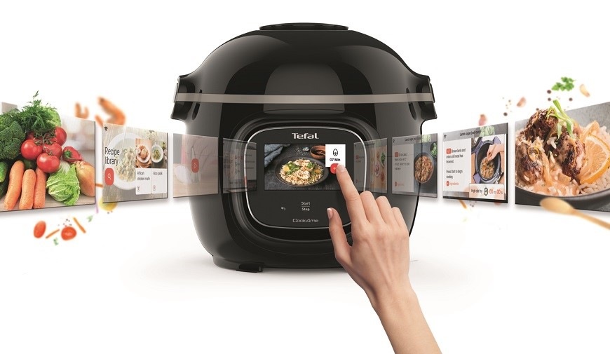 Multifunkčný tlakový hrniec Tefal Cook4me Touch WiFi CY912831 Tefal Cook4me Touch Wi-Fi CY912831