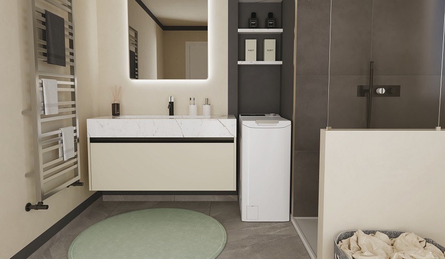 Práčka Candy TCA274TM4-S biela