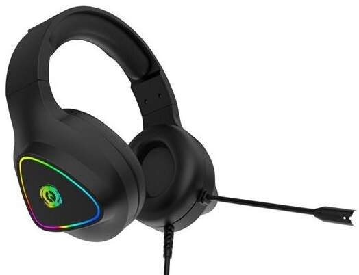 Headset Canyon Shadder GH-6, RGB podsvietenie, USB + 3,5 mm jack, 2m kábel čierny