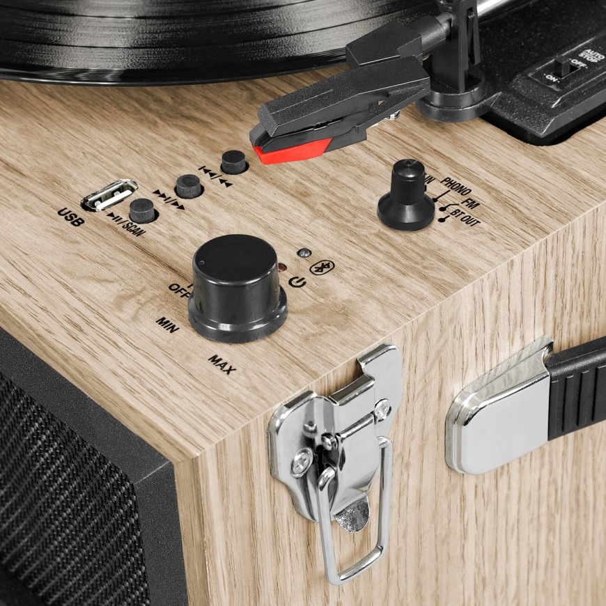 Gramofón Victrola VTA-75 Liberty béžový Victrola VTA-75-FOT Liberty, béžová