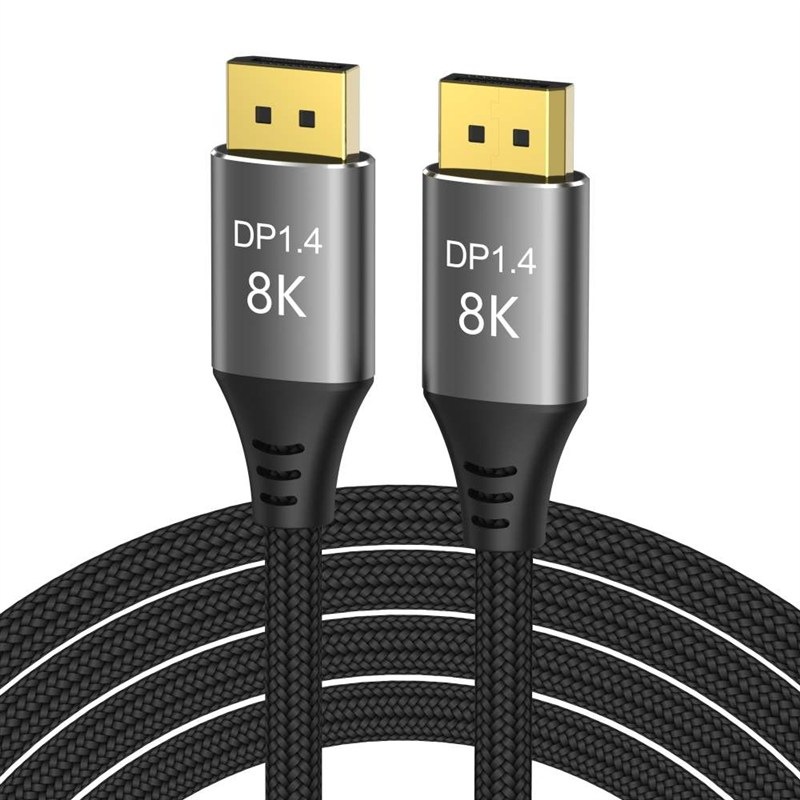 Prepojovací kábel PremiumCord s dĺžkou 3 metre, konektory DisplayPort, čierna farba