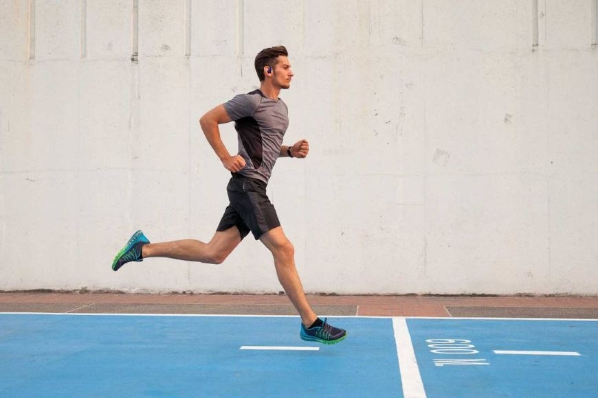Športové slúchadlá JBL Endurance Zone Blue