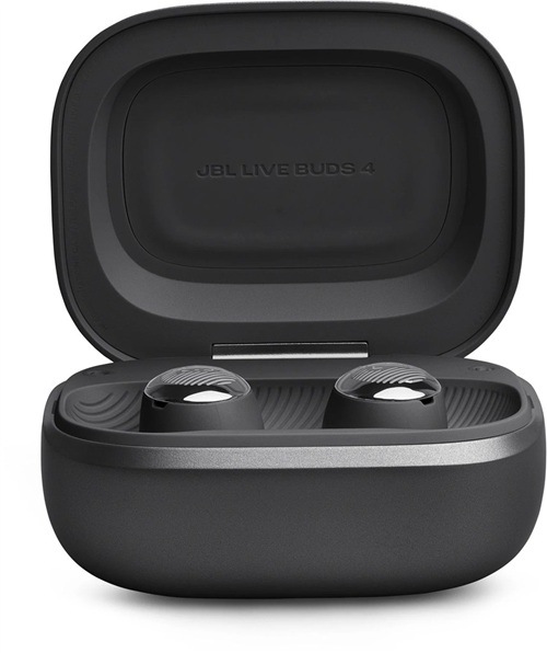 Otvorené puzdro so slúchadlami JBL Live Buds4