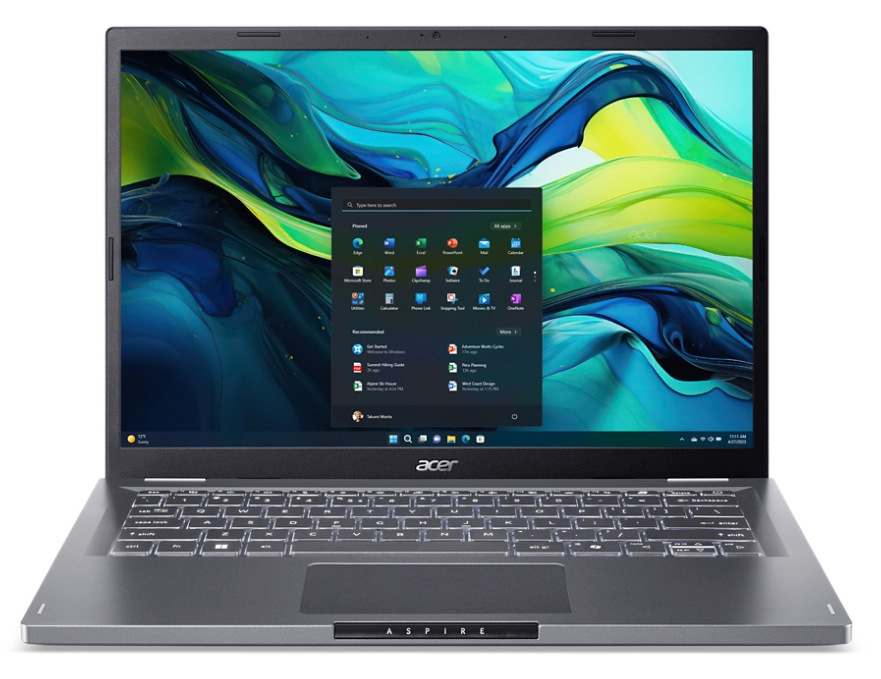 Notebook Acer Aspire 14 (A14-51M-59K1) sivý