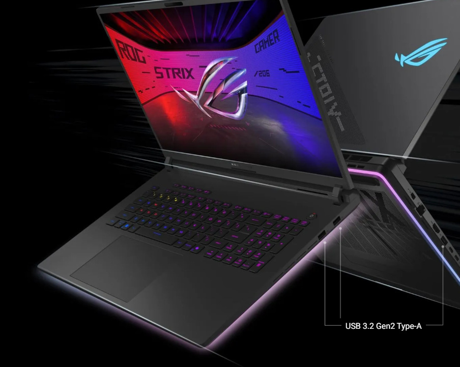 Notebook Asus ROG Strix SCAR 18 čierny