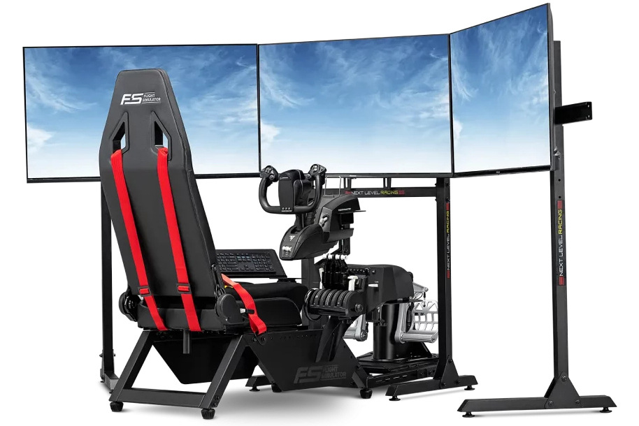 Letecký kokpit Next Level Racing Flight Simulator čierny Letecký kokpit Next Level Racing Flight Simulator čierny