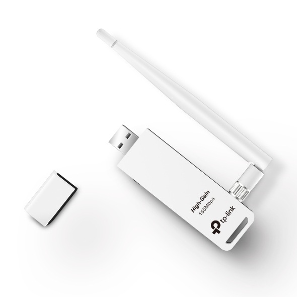 Wi-Fi adaptér TP-Link TL-WN722N biely