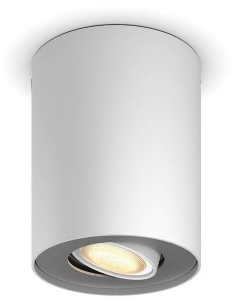 Bodové svietidlo Philips Hue Pillar White Ambiance Spot, bez ovládača biele