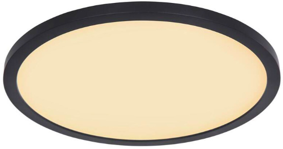 LED stropné svietidlo GLOBO Sapana, kulaté, 42 cm, 24W čierne