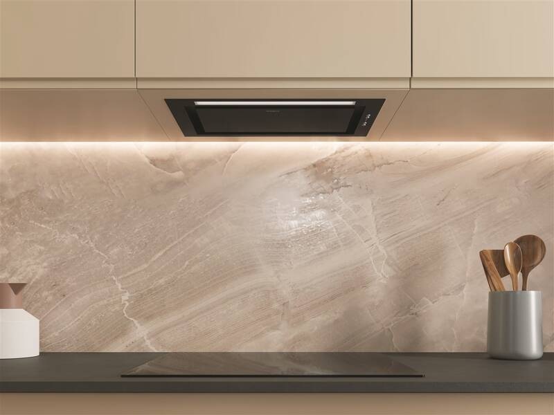 Odsávač pár Whirlpool WCT3 63F LTK, čierny, LED osvetlenie