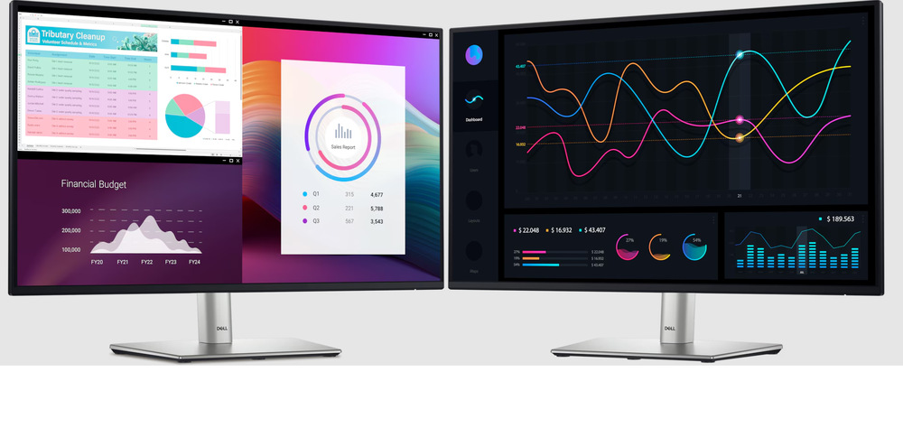 Monitor Dell Professional P2725HE čierny/strieborný