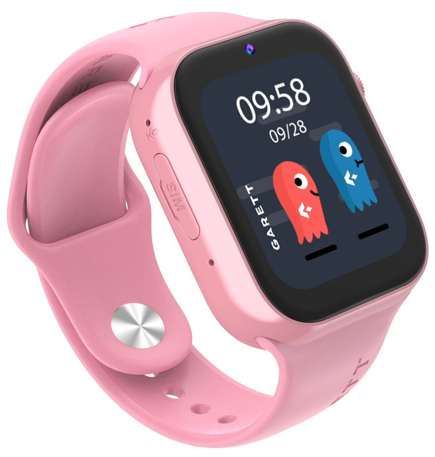 Inteligentné hodinky Garett Kids Twin 2 4G ružové
