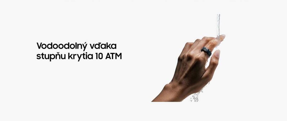 Inteligentný prsteň Samsung Galaxy Ring 9 zlatý Inteligentný prsteň Samsung Galaxy Ring 9 zlatý