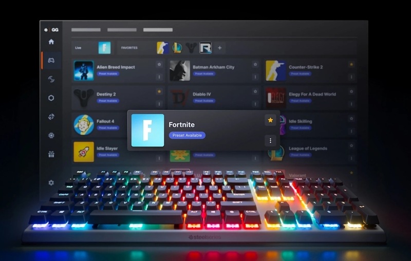 Klávesnica SteelSeries Apex Pro Gen 3 US čierna Klávesnica SteelSeries Apex Pro Gen 3 US čierna