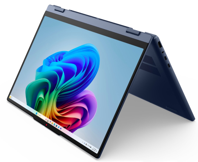 Notebook Lenovo IdeaPad 5 2-in-1 15AHP11 modrý Modrý notebook Lenovo IdeaPad 5 2-in-1 15AHP11 R5-230 s 15,3″ displejom v režime stanu