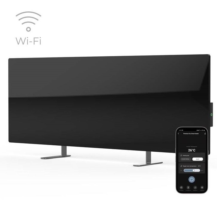 Vykurovací panel AENO GH2S čierny