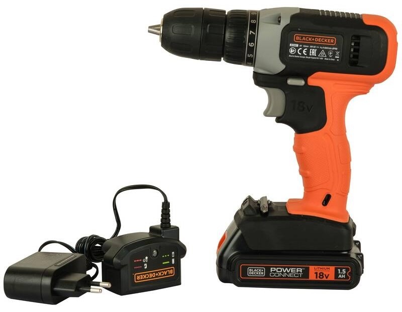 Vŕtací skrutkovač Black-Decker BCD001C1-QW (s batériou) Vŕtací skrutkovač Black-Decker BCD001C1-QW (s batériou)