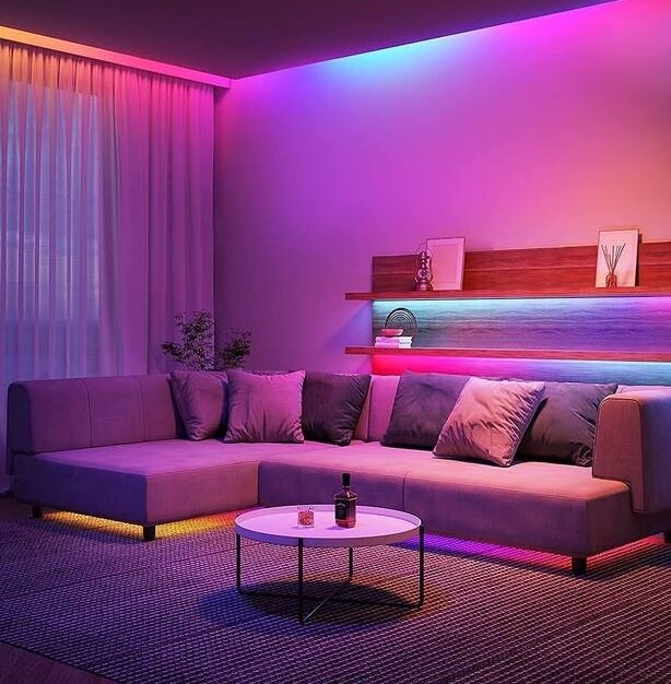 LED pásik Govee WiFi RGBIC Smart LED PRO, 5m