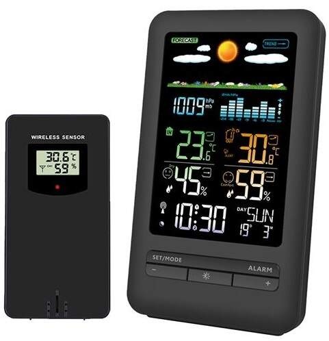 Meteorologická stanica Solight TE87 čierna Meteorologická stanica Solight TE87 čierna