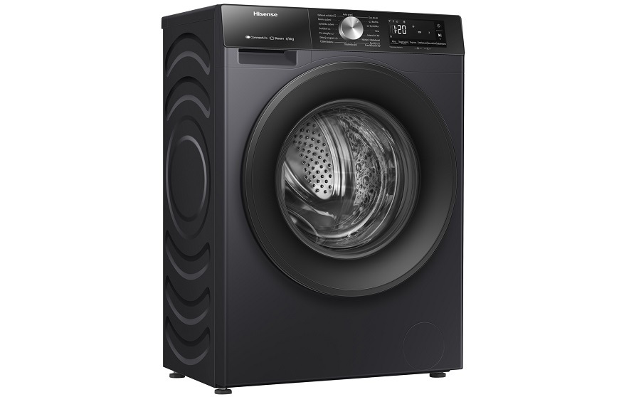 Práčka so sušičkou Hisense WD3S8043BB3 čierna Práčka so sušičkou Hisense WD3S8043BB3, čierna, automatické rozpoznanie bielizne