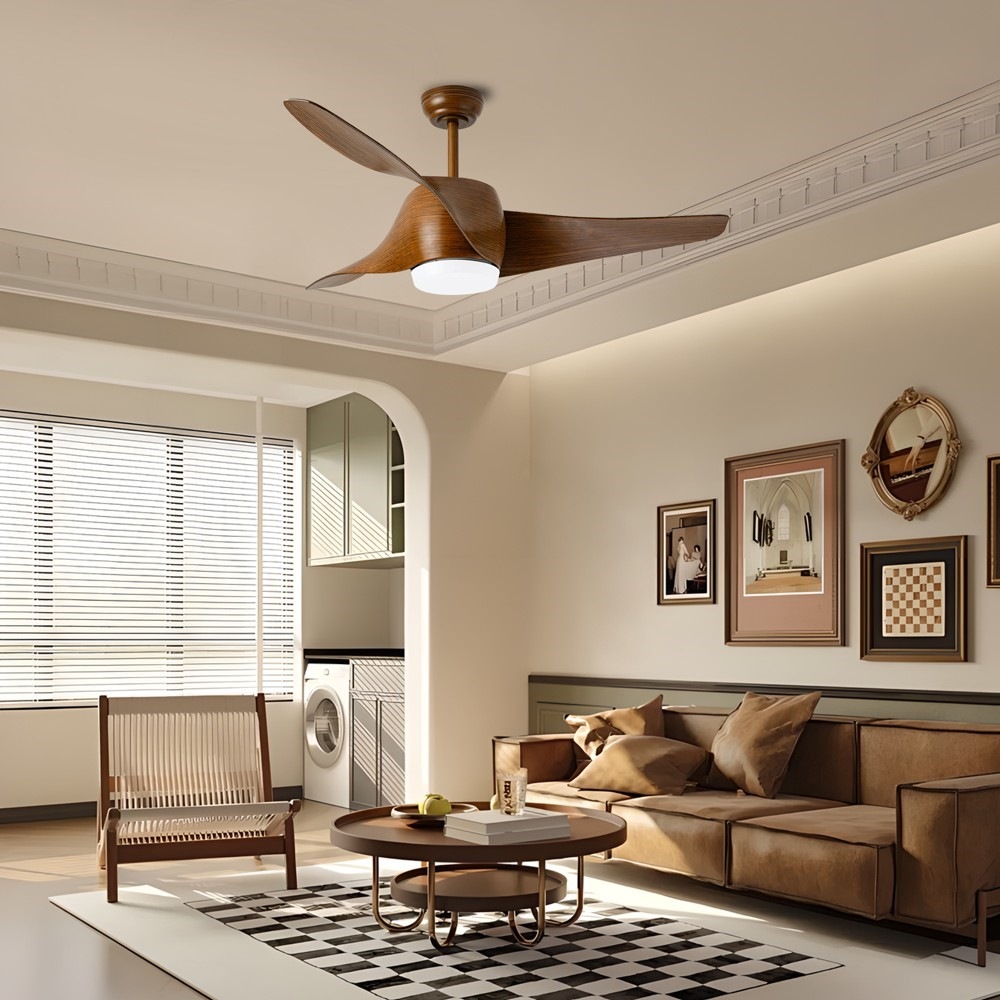 LED stropné svietidlo IMMAX NEO LITE WAVE SMART LED s ventilátorom, 18W, Wi-Fi, TUYA hnedé Stropné svietidlo IMMAX NEO LITE WAVE SMART LED s ventilátorom, 18W, Wi-Fi, TUYA - hnedé