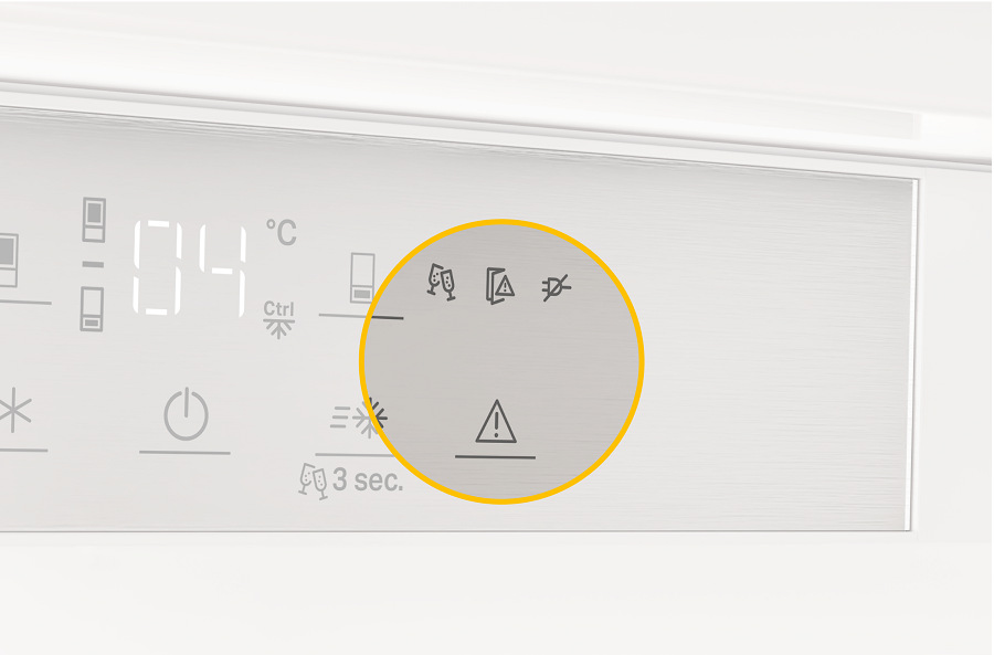 Chladnička kombinovaná Whirlpool WH SP70 T121, NoFrost vstavaná, teplotný alarm upozorní na nežiaduce zmeny súvisiace s vyššou teplotou