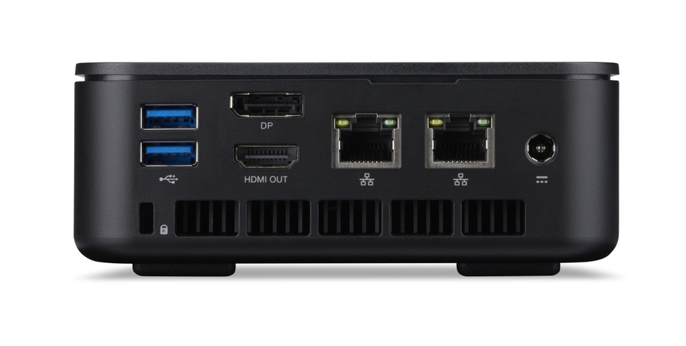 PC mini Acer Veriton N1502G-13U5U čierny Mini PC Acer Veriton N1502G-13U5U s množstvom portov