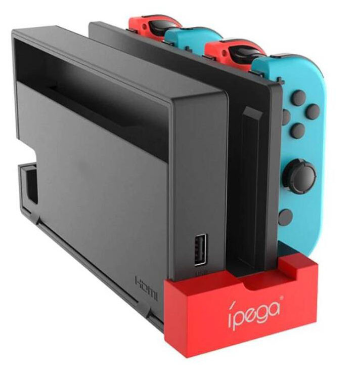 Dokovacia stanica iPega 9186 - Nintendo Switch a Joy-Con čierna iPega pro Nintendo Switch a Joy-con