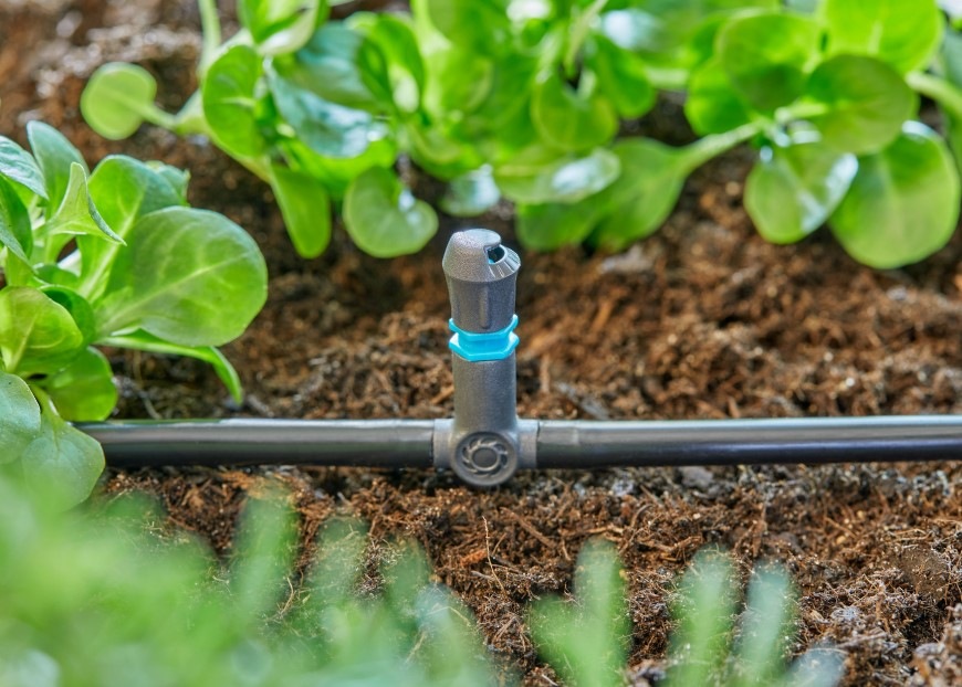 T-spojka Gardena MicroDrip System 4,6 mm (5 ks) T-spojka Gardena MicroDrip System 4,6 mm