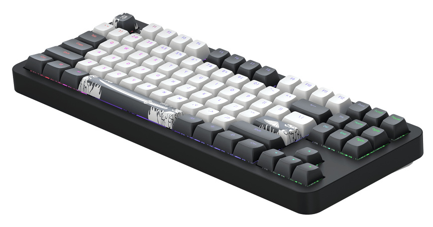Klávesnica Dark Project ALU Bushido US čierna Klávesnica Dark Project ALU Bushido US čierna