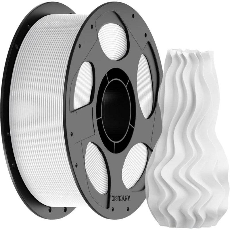 Filament Anycubic z kvalitného PLA+, biela farba