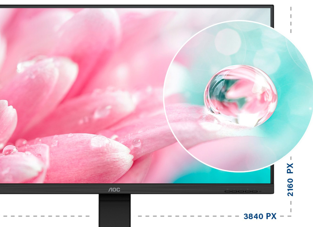 Monitor AOC U32P2 čierny Monitor AOC U32P2 čierny