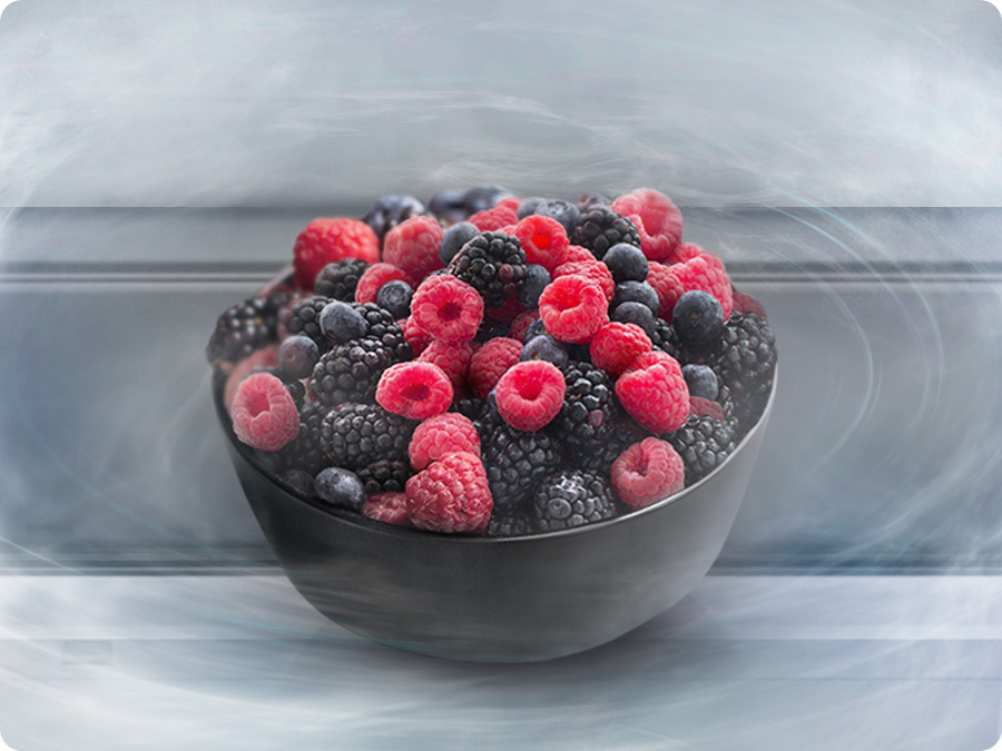 Mrazené ovocie v miske bez námahy - No Frost