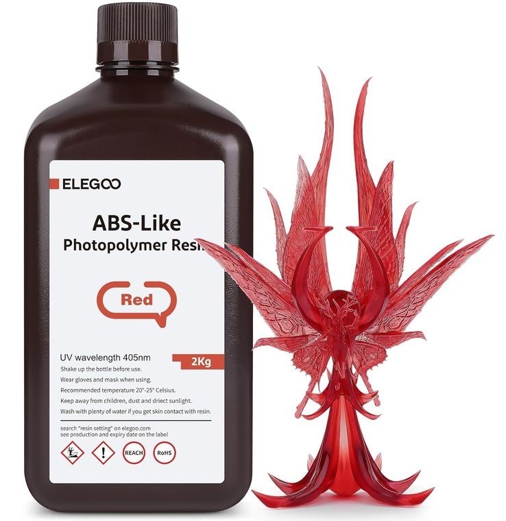 UV resin Elegoo ABS-like 2kg červená