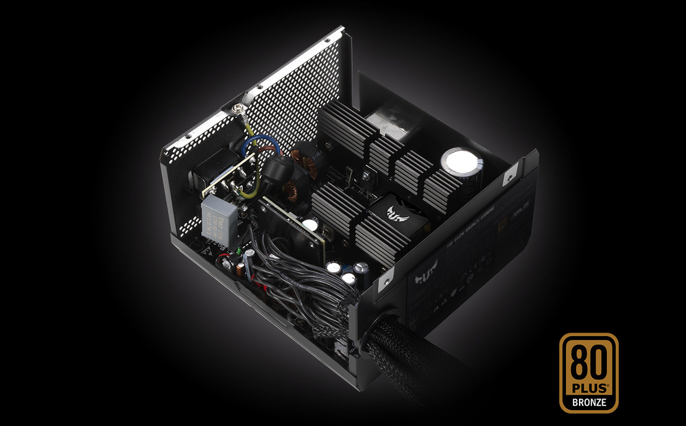 Zdroj Asus TUF Gaming 650W Bronze čierny Zdroj Asus TUF Gaming 650W Bronze čierny