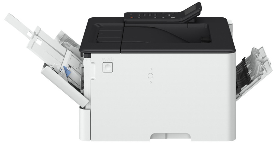 Tlačiareň laserová Canon i-SENSYS LBP246dw II biela Tlačiareň laserová Canon i-SENSYS LBP246dw II z bočnej strany