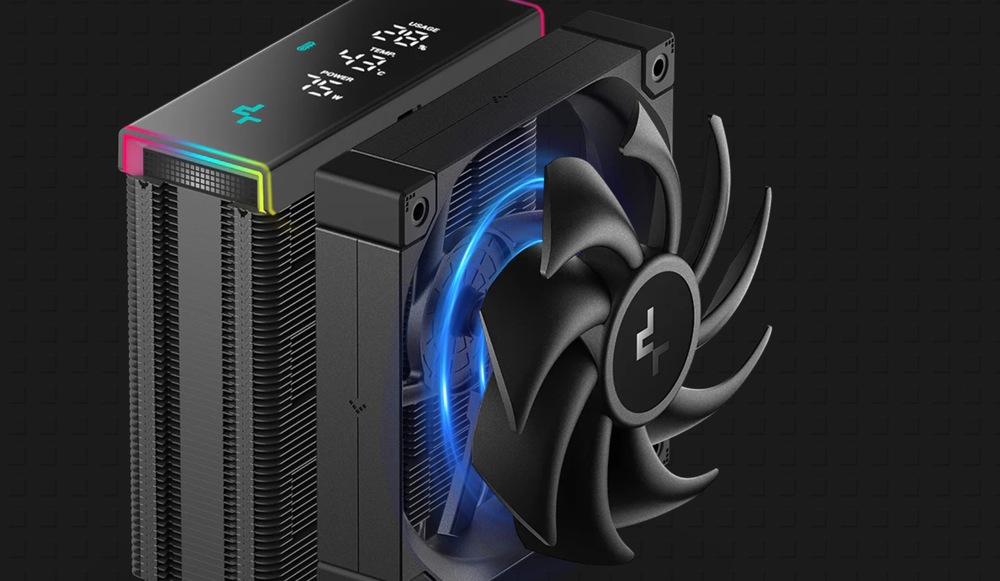 Chladič CPU DeepCool AK400 Digital Pro White biely Štýlový dizajn chladiča DeepCool AK400 Digital Pro White sa perfektne hodí do každej modernej zostavy