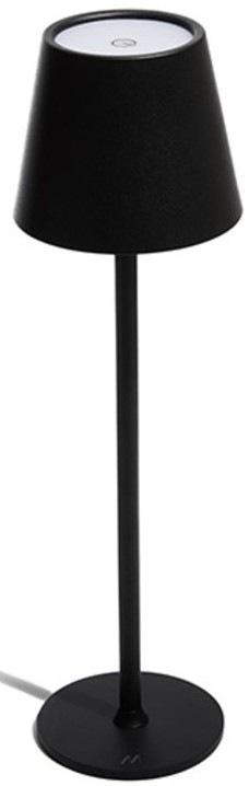 Stolná LED lampička Muitomas TABLELAMP, USB-C v čiernej farbe