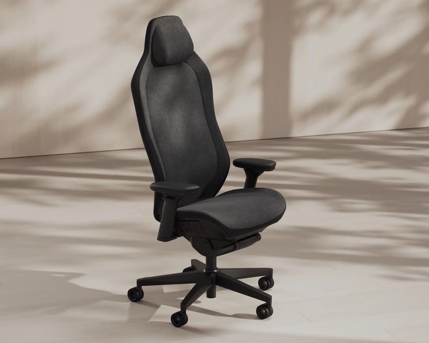 Herná stolička FRACTAL DESIGN Refine 2 Fabric Dark čierna Herná stolička FRACTAL DESIGN Refine 2 Fabric Dark v tmavom látkovom prevedení