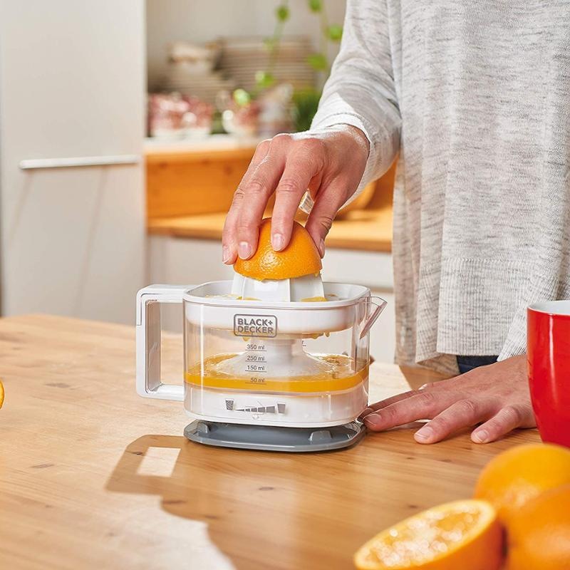 Lis na citrusy Black+Decker BXCJ25E čierny/biely